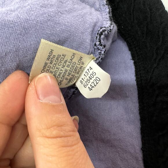 J.Jill Cardigan Womens Medium Black Snap Tie Waist Knit Jacket Cotton - Picture 4 of 8